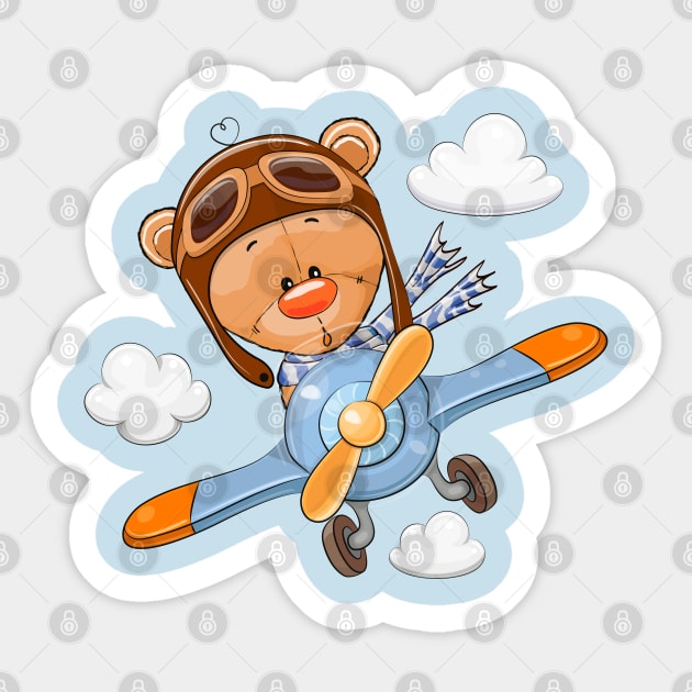 Cute Teddy Bear Sticker by Reginast777